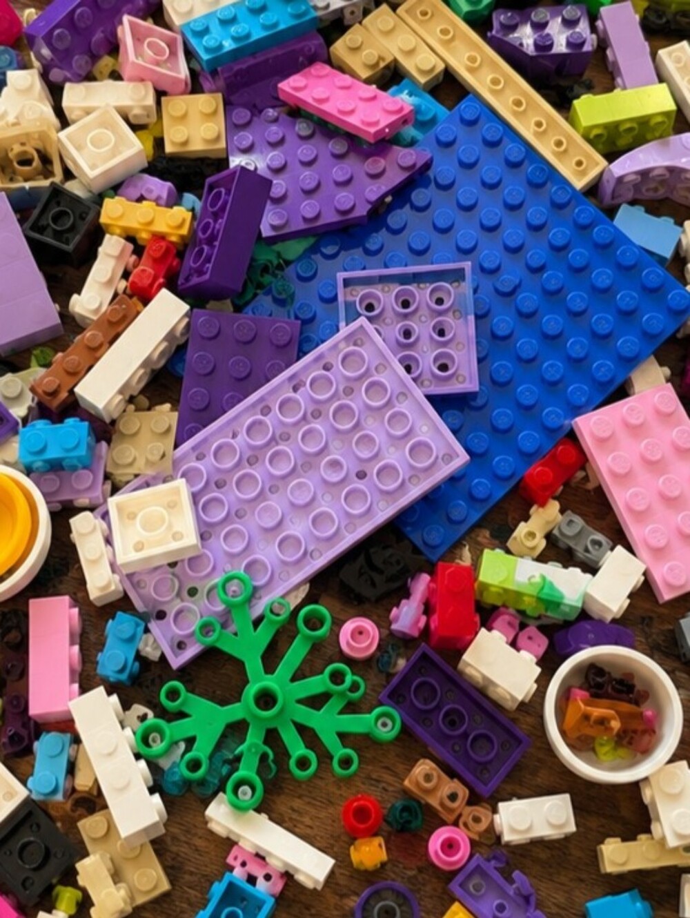 Lego Assorted Brick Lot 1+ Pound Bag Miscellaneous Bricks Lego Friends